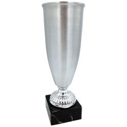 Vandrepokal 29 cm med marmorfod