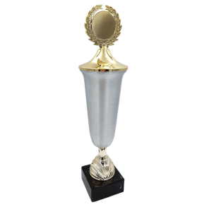 Vandrepokal 42 cm - guld top