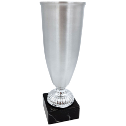 Vandrepokal 29 cm med marmorfod