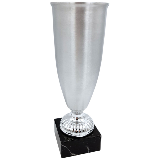 Vandrepokal 29 cm med marmorfod