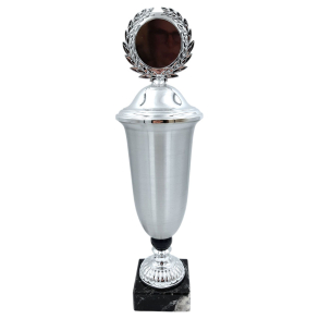 Vandrepokal 37 cm med slv top