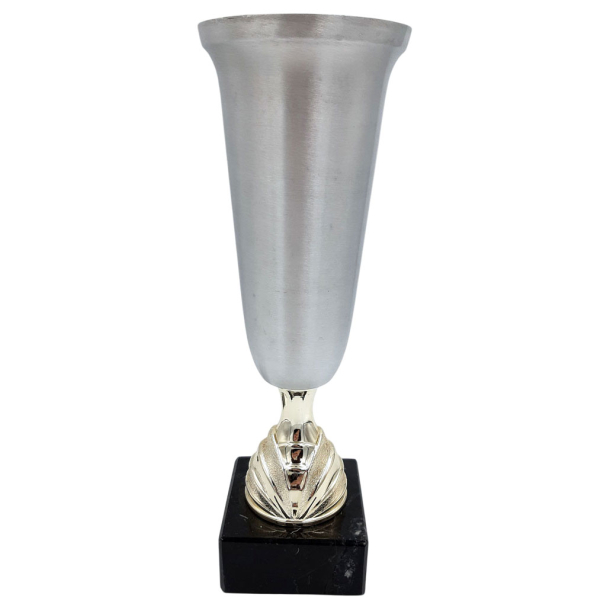 Vandrepokal 30 cm 100 m. guld fod