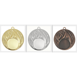 Flamme Medalje Elegant 50 mm