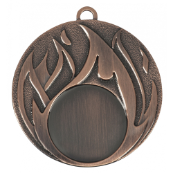 Flamme Medalje Elegant 50 mm