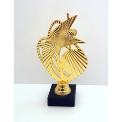 Danse og gymnastik pokal i guld farve