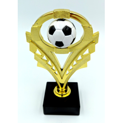 Fodbold trof med roterende bold