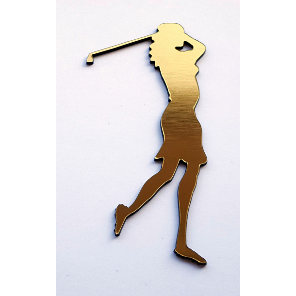 Golf dame i 4 varianter