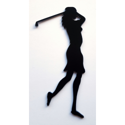 Golf dame i 4 varianter