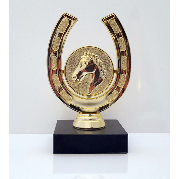 Statuette Hest/Hestesko