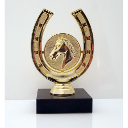 Statuette Hest/Hestesko