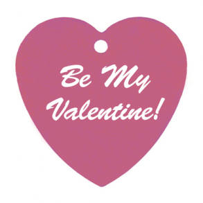 Hundetegn Stort Hjerte Pink