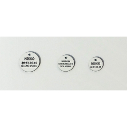 Runde SuperFlex Hundetegn - kattetegn