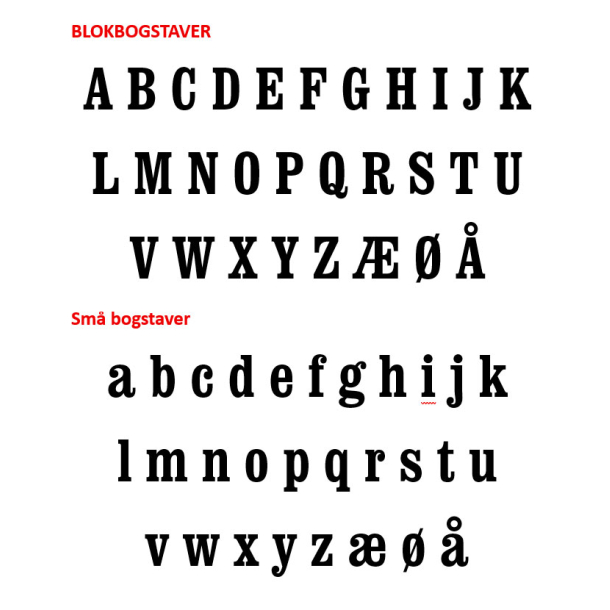 Bogstav til Husnummer ANTIK i Messing look - mini A-�