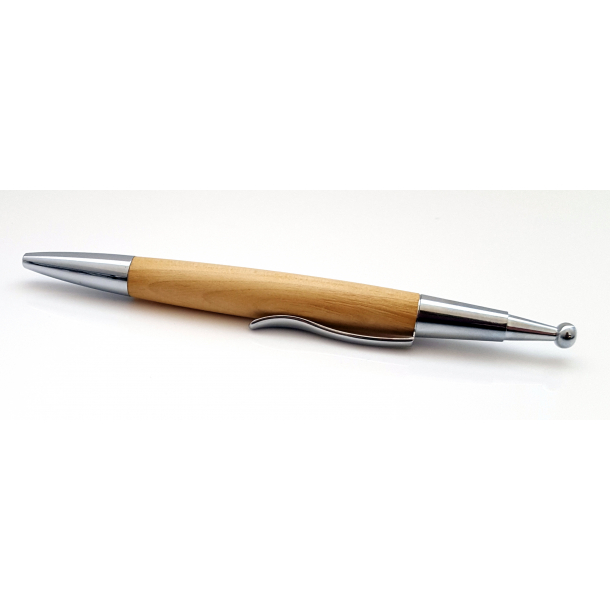 Kuglepen supreme i massiv Ahorn