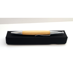 Kuglepen supreme i massiv Ahorn