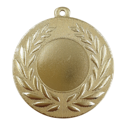 Laurbr Medaljen 50  Klassisk Medalje i Guld