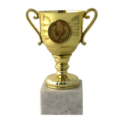 Lille Guld Pokal  Elegant Sportspris i Tre Strrelser