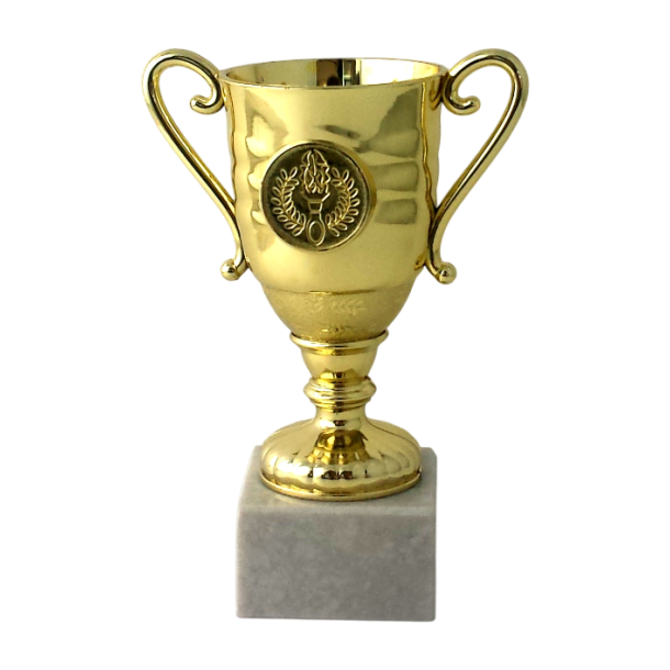 Lille Guld Pokal  Elegant Sportspris i Tre Strrelser
