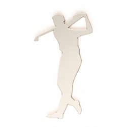 Golf mand i 4 varianter