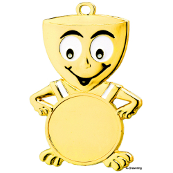 Medalje Glad  Sjov og Glde til Brn
