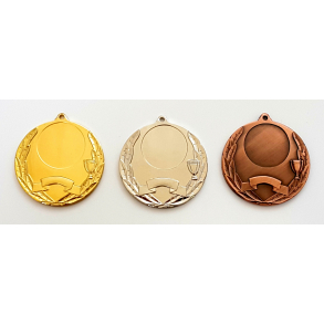 Medalje med Lille Pokal 50  Guld, Slv og Bronze til Specialpris