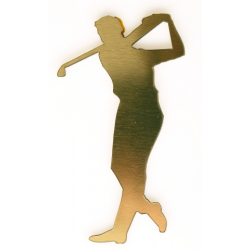 Golf mand i 4 varianter