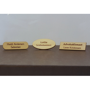 Reversskilt Ahorn tr