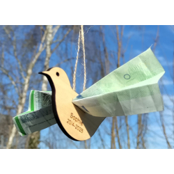 Pengefugl i ahorn  Gaven der giver vinger