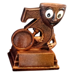 Pokal Glad  Perfekt til Top 3 Vinderne!