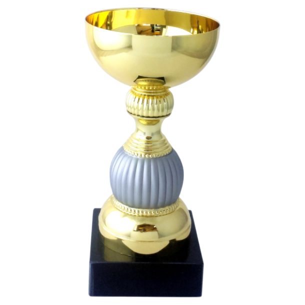 Elegant Pokal med Guld &amp; Mat Slv  Perfekt til Sportsprmier