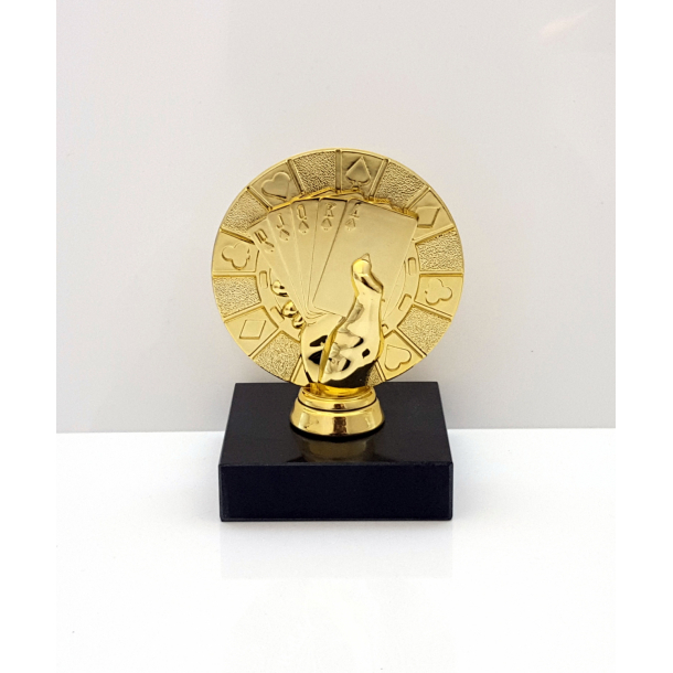 Statuette Poker/Kortspil