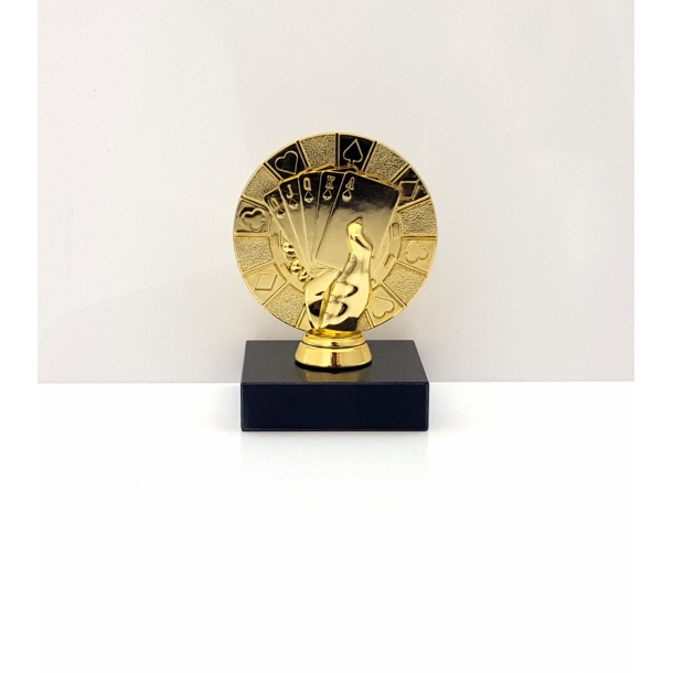 Statuette Poker/Kortspil