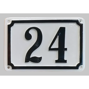 Stbt skilt, hustal med kant