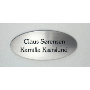 Stl look skilt - Oval