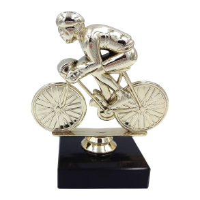 Statuette cykelrytter