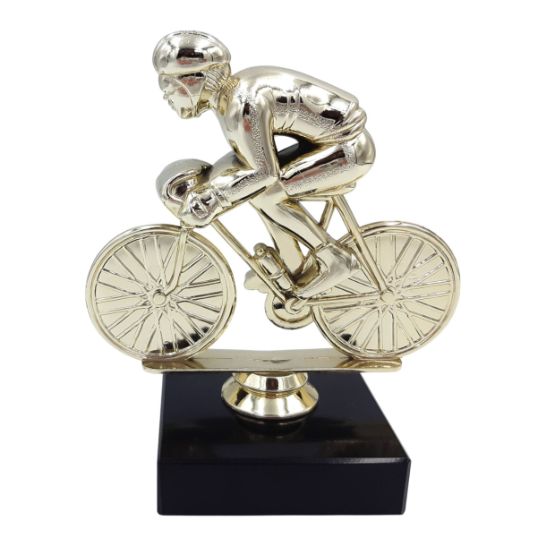 Statuette cykelrytter