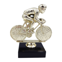 Statuette cykelrytter