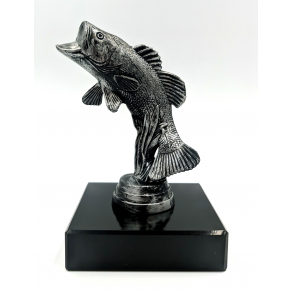 Statuette Fisk i sten look