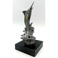 Statuette Sejlfisk sten-look