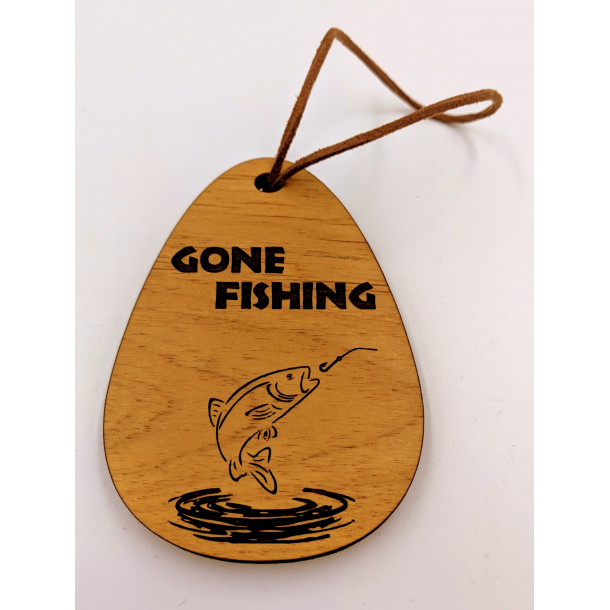 Trskilt Gone Fishing 