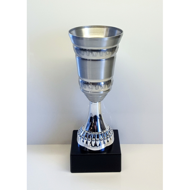 Aluminium pokal Deko 20,5 cm