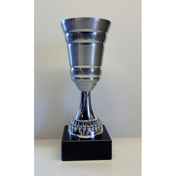 Aluminium pokal Deko 20,5 cm