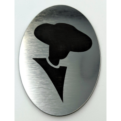 Lady eller Gentleman toilet skilt - Old style