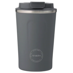 AYA&IDA CUP2GO m�rkegr� termokop 380 ml med l�g