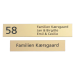 St�rrelse p� skilt 35 mm x 170 mm