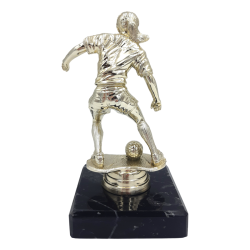 Fodbold-kvinde Statuette � Perfekt Pris til Klub- og Sportsarrangementer