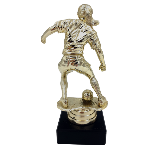 Fodbold-pige Statuette  Perfekt Pris til Klub- og Sportsarrangementer