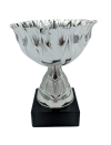 Slv pokal med blgekant 14cm eller 16cm
