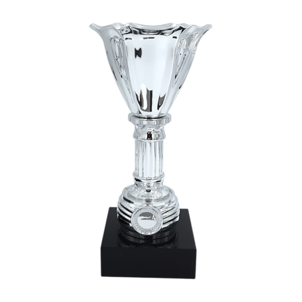 Tulipan pokal i s�lvlook til 2. plads &ndash; 22 cm