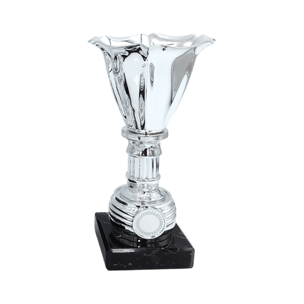 Tulipan pokal i s�lvlook til 3. plads &ndash; 20 cm
